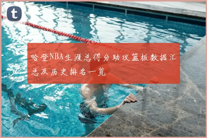哈登NBA生涯总得分助攻篮板数据汇总及历史排名一览