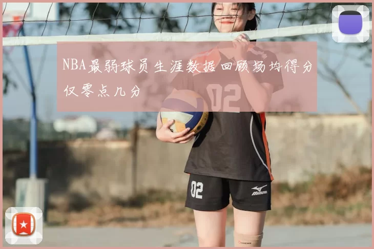 NBA最弱球员生涯数据回顾场均得分仅零点几分