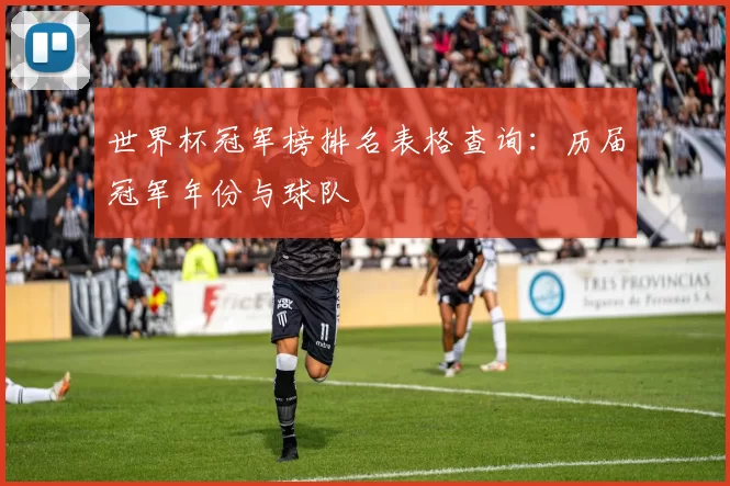 世界杯冠军榜排名表格查询:历届冠军年份与球队