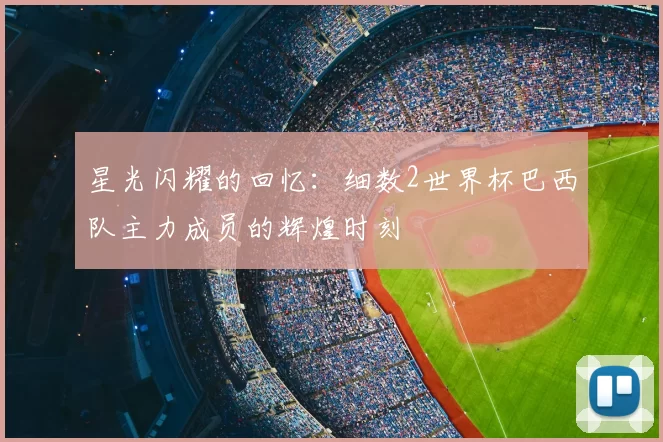 星光闪耀的回忆：细数2世界杯巴西队主力成员的辉煌时刻