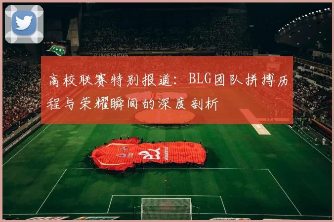高校联赛特别报道：BLG团队拼搏历程与荣耀瞬间的深度剖析