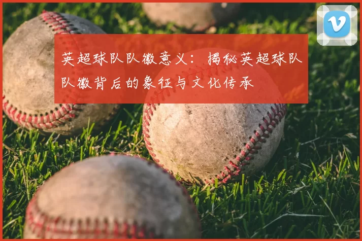 英超球队队徽意义:揭秘英超球队队徽背后的象征与文化传承